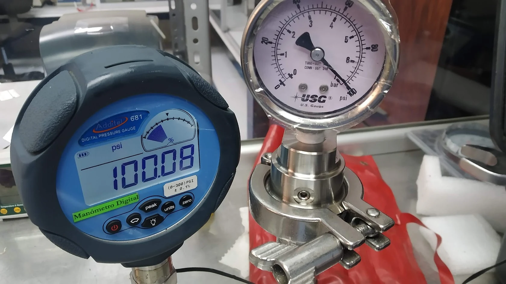 Calibración de Presión y Vacío