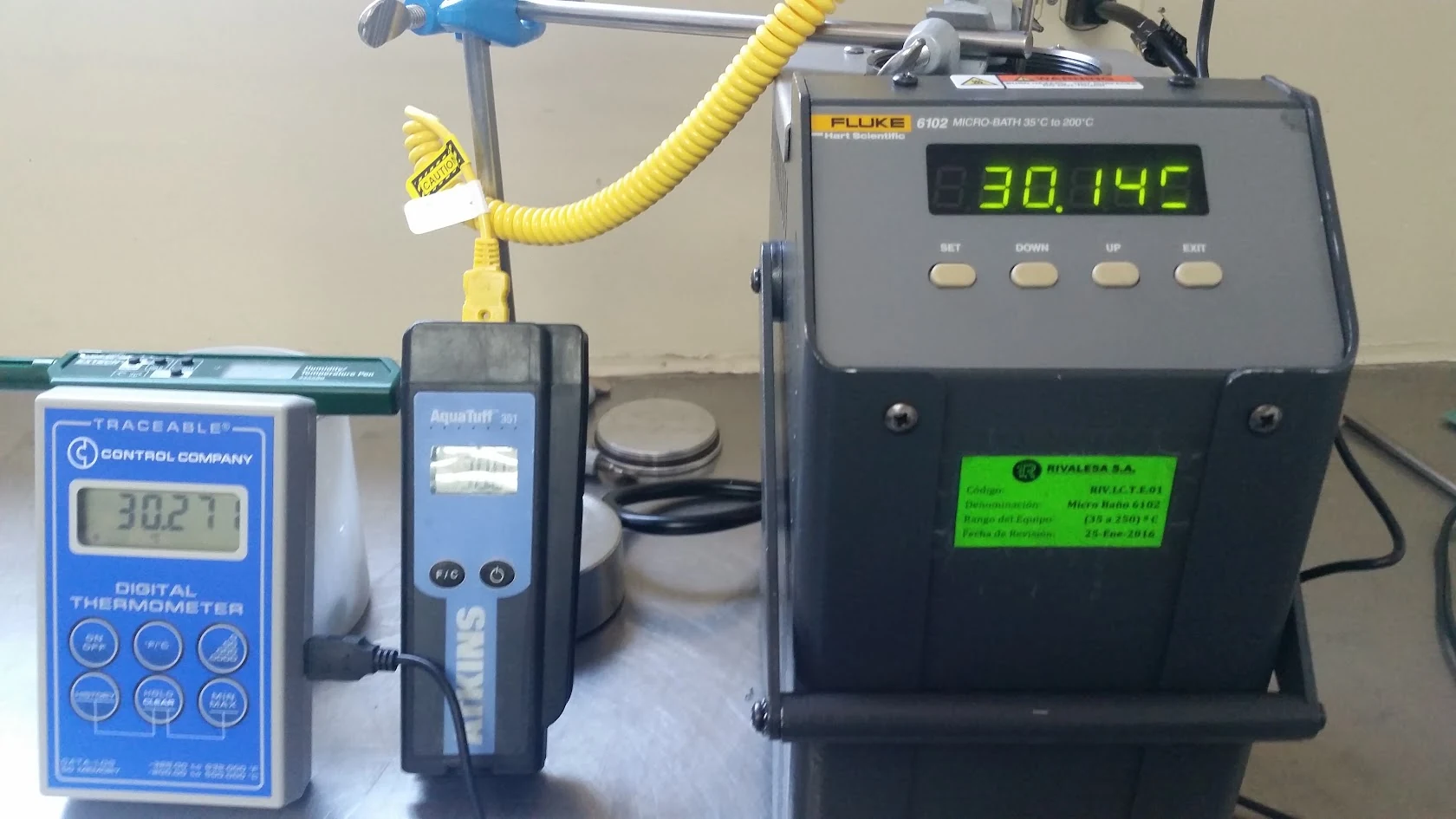 Calibración de Temperatura